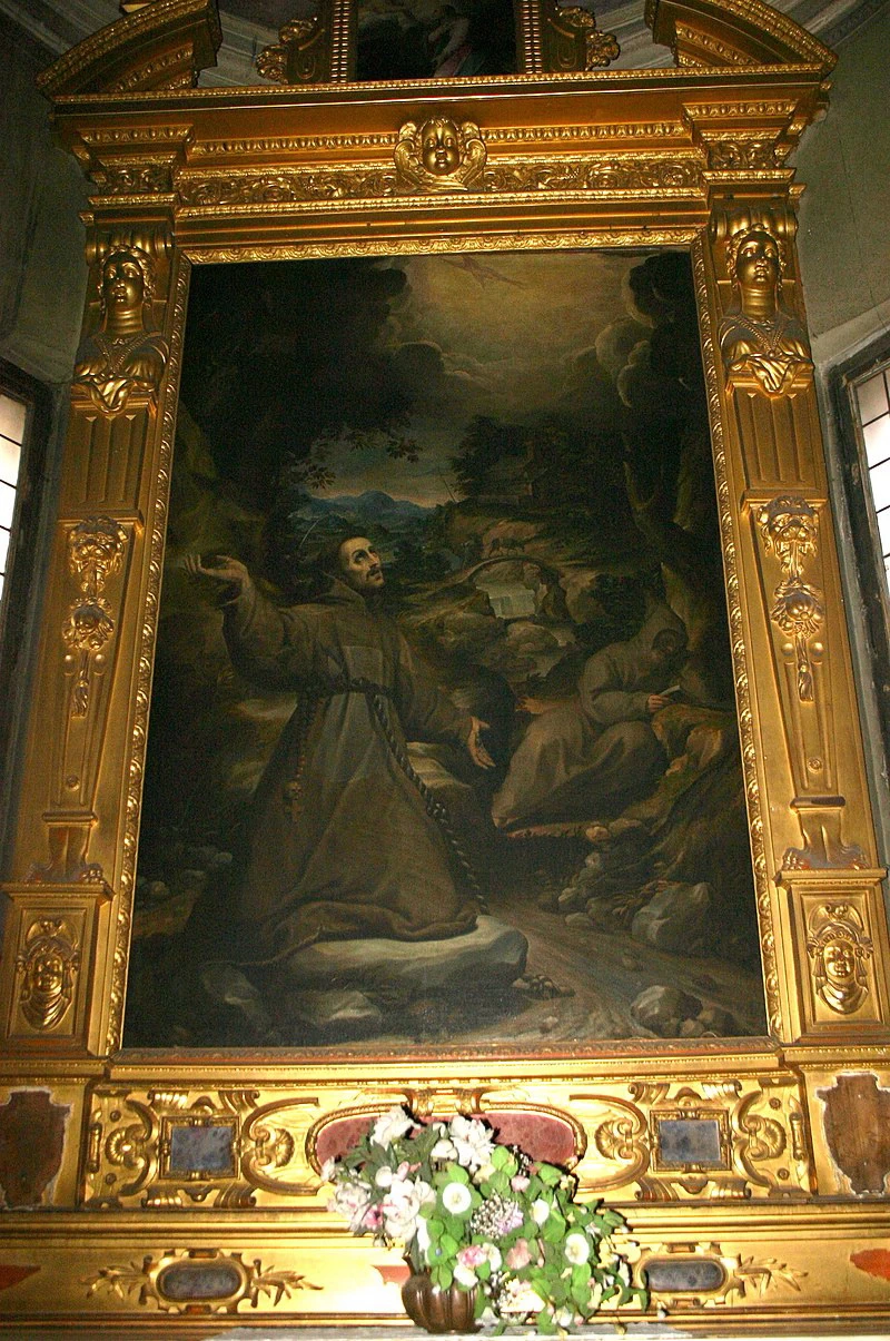 San Francesco d'Assisi riceve le stimmate - Chiesa di santa Maria della Passione, Milano